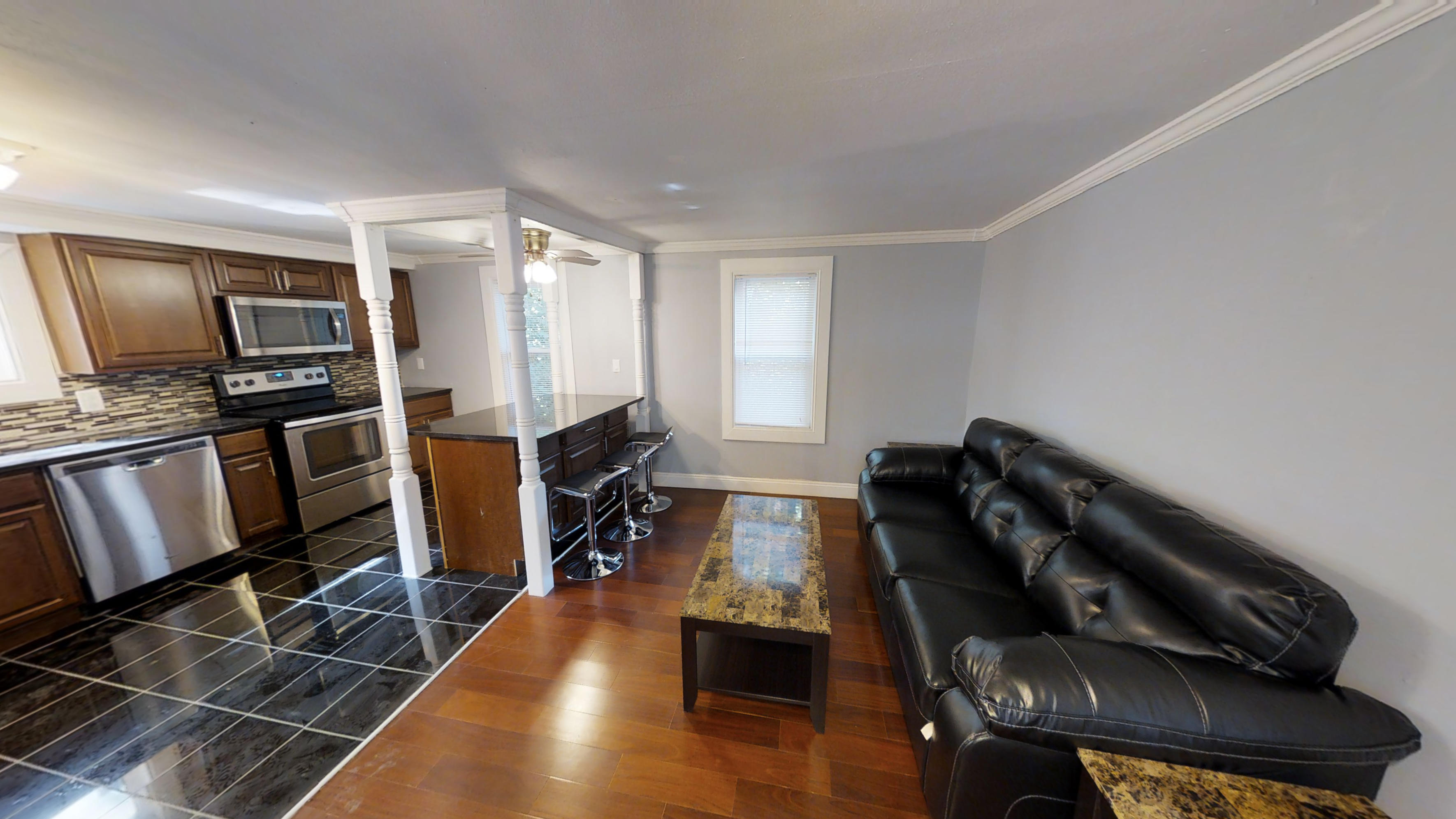 Open Concept Living Room/Kitchen