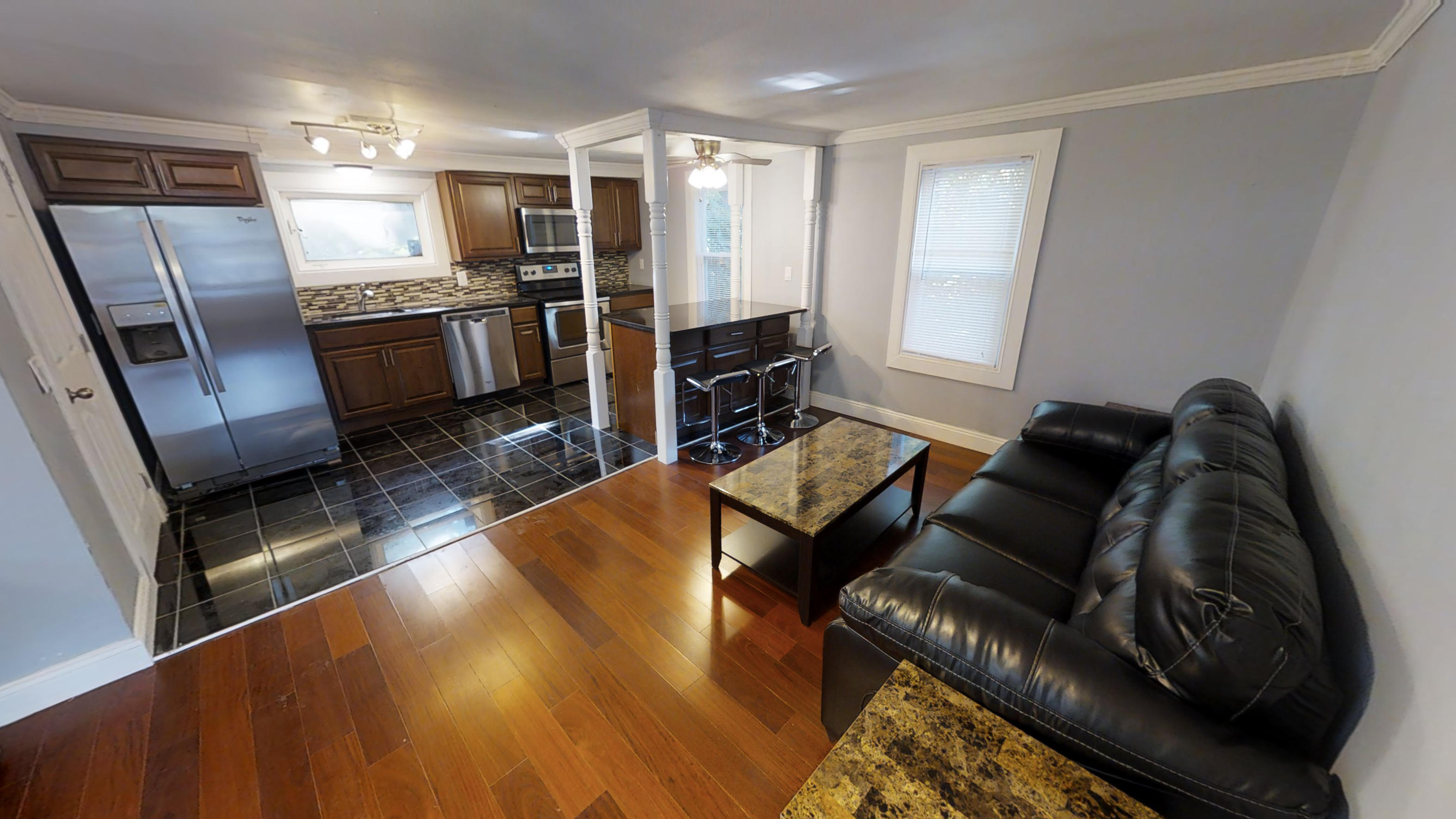 Open Concept Living Room/Kitchen