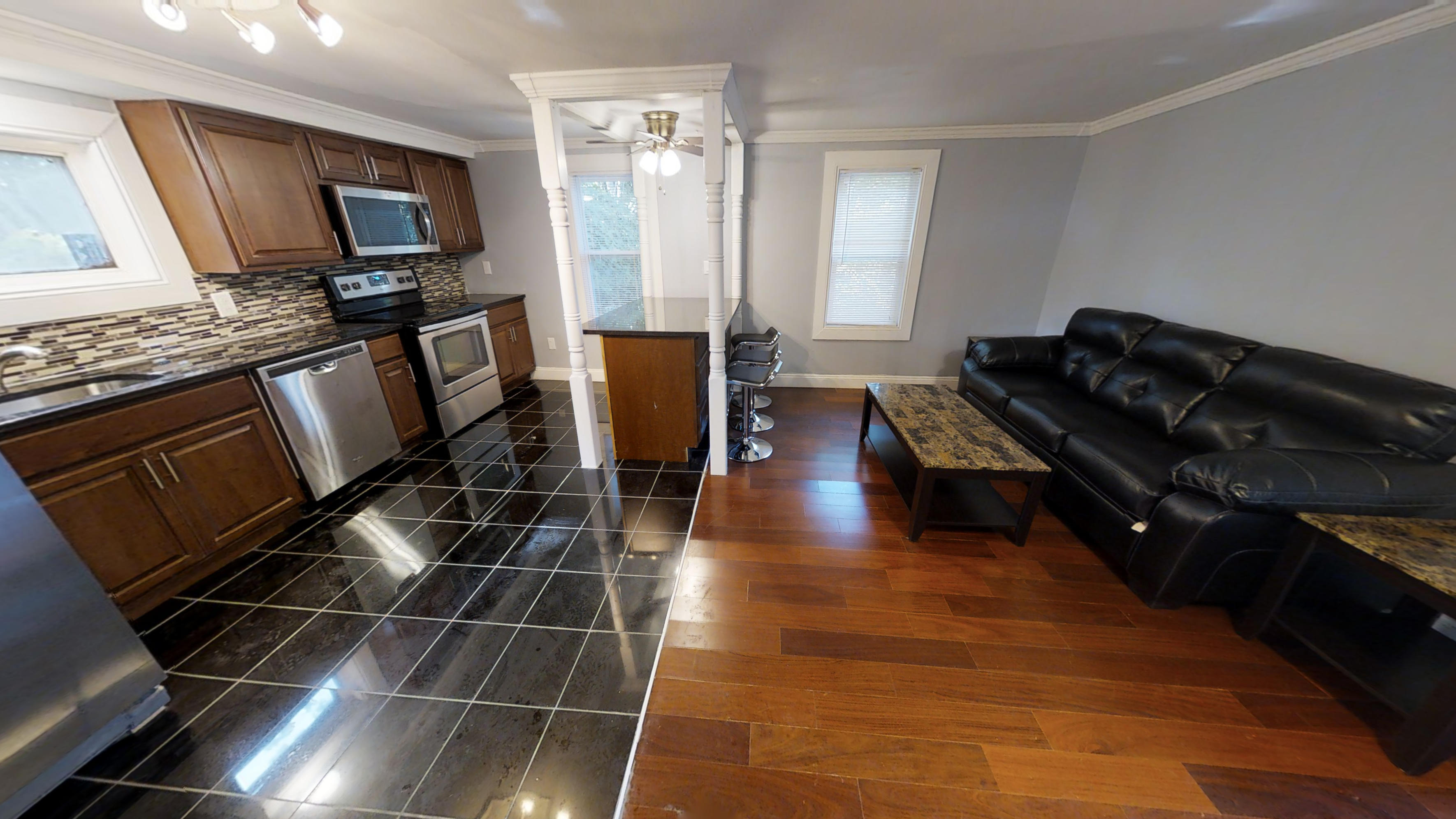 Open Concept Living Room/Kitchen