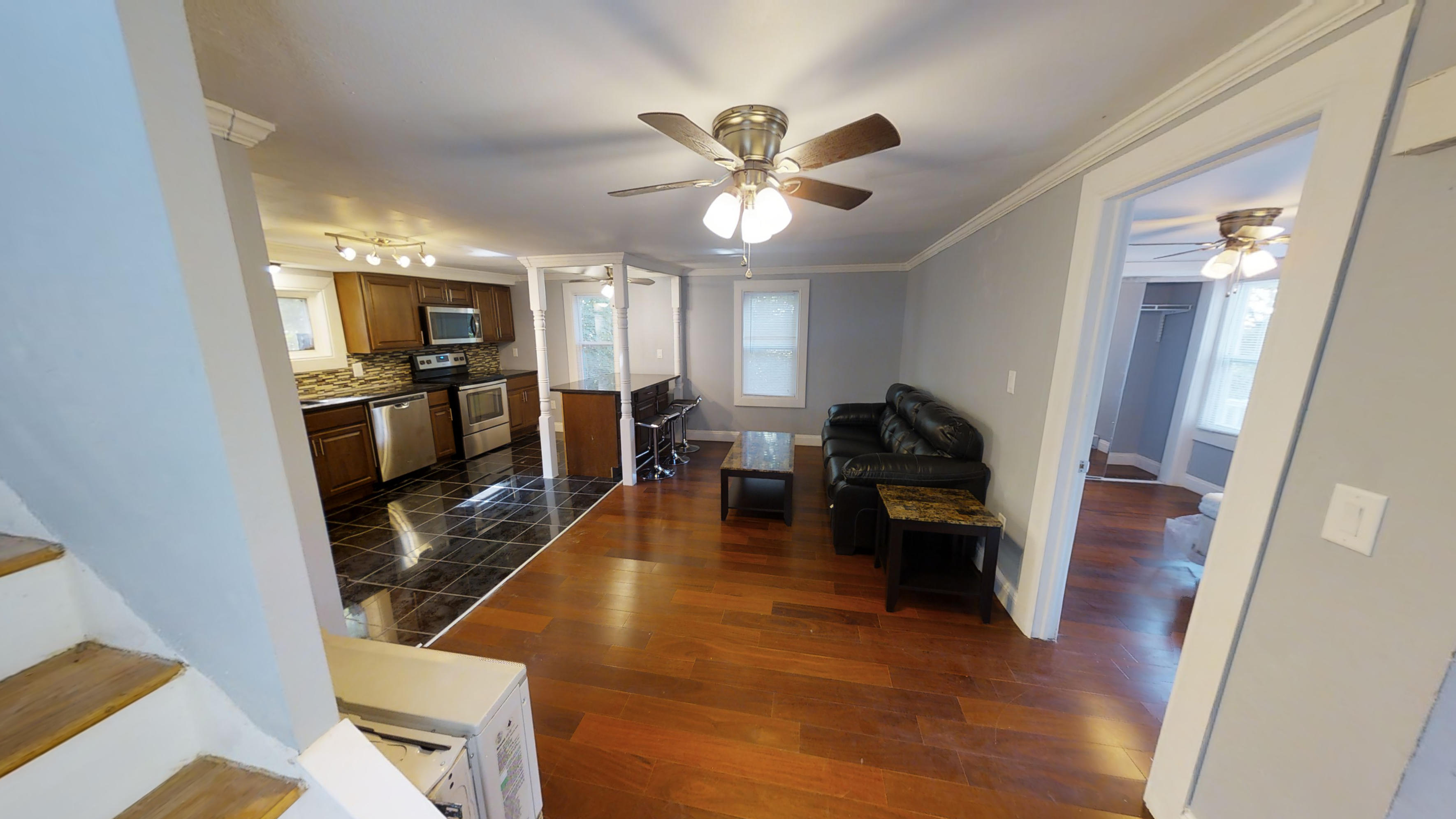 Open Concept Living Room/Kitchen